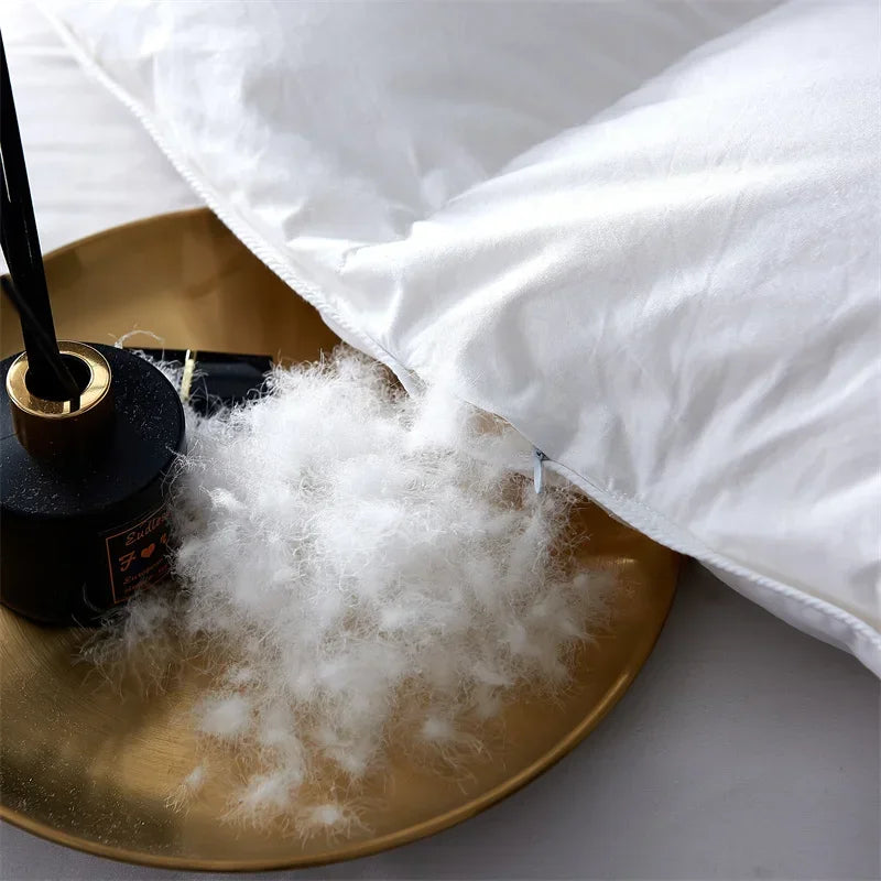 couette en duvet d'oie épaisse et chaude pour tous les lits