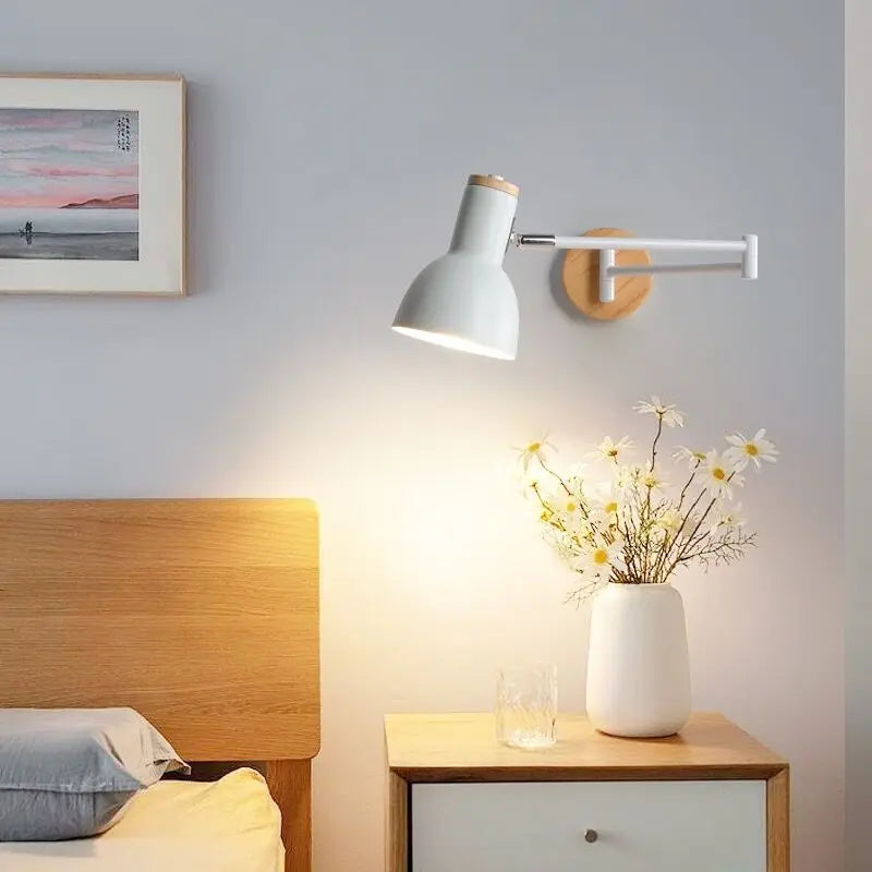 applique murale nordique pliable design pour lecture