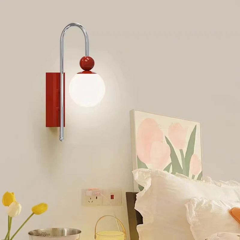 style lampe led murale métal variable gradation