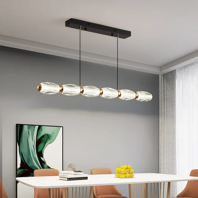 lustre de table en racine de lotus minimaliste nordique