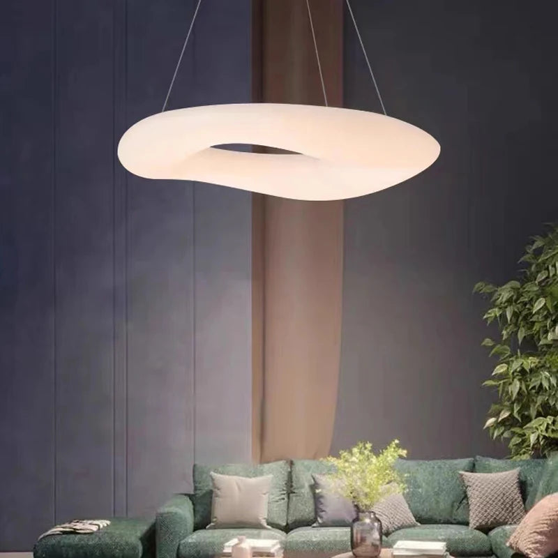 Lustre Led moderne lampes décoration de la maison PE Lustre chambre d'enfants plafonniers salon lampes suspendues intelligentes Fixtu
