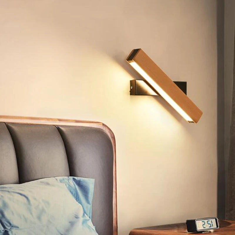 Moderne rotatif applique murale LED lumière salon chambre Foyer Restaurant applique éclairage porche étude lecture couloir décor applique murale 6pa