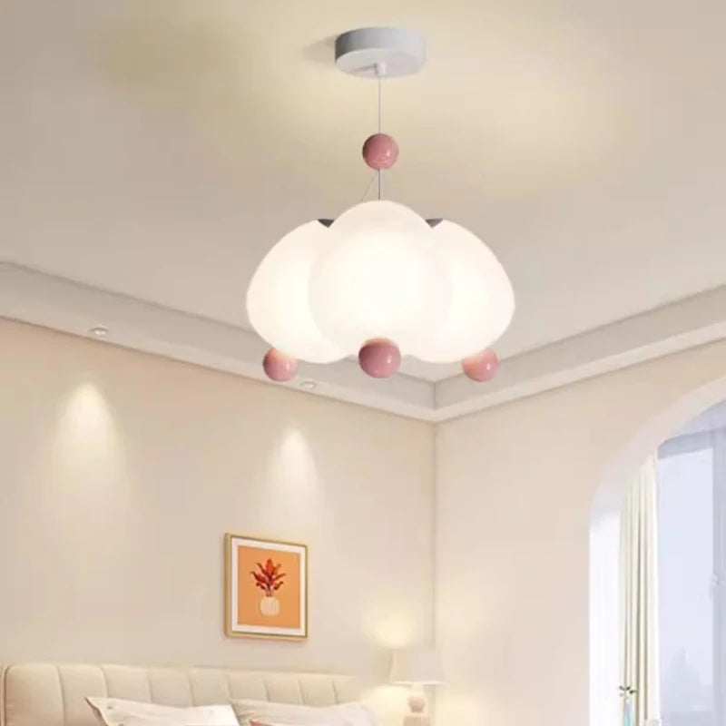 lustre moderne mignon pour chambre de petite fille décor enfant