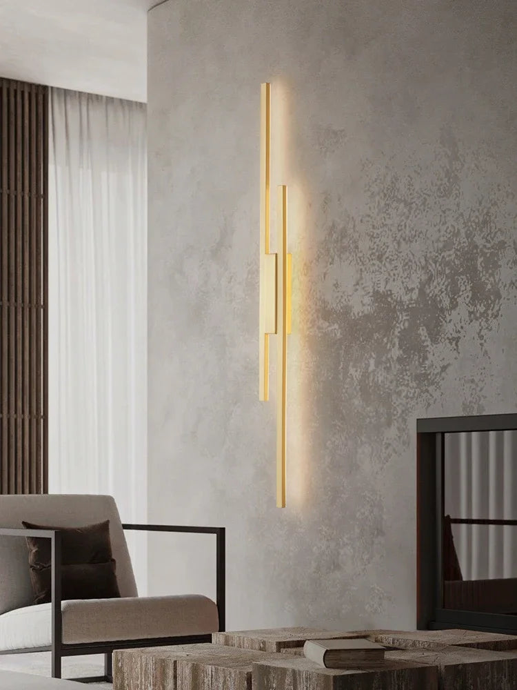 applique murale en cuivre design pour décoration moderne