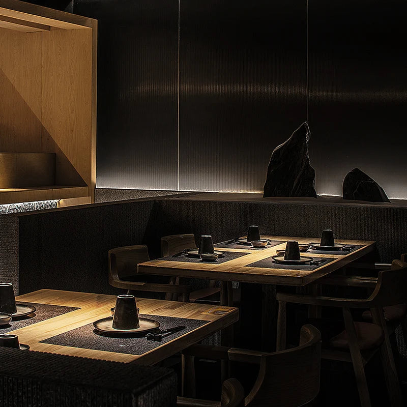 spot led monté en surface petit angle pour restaurant décoration