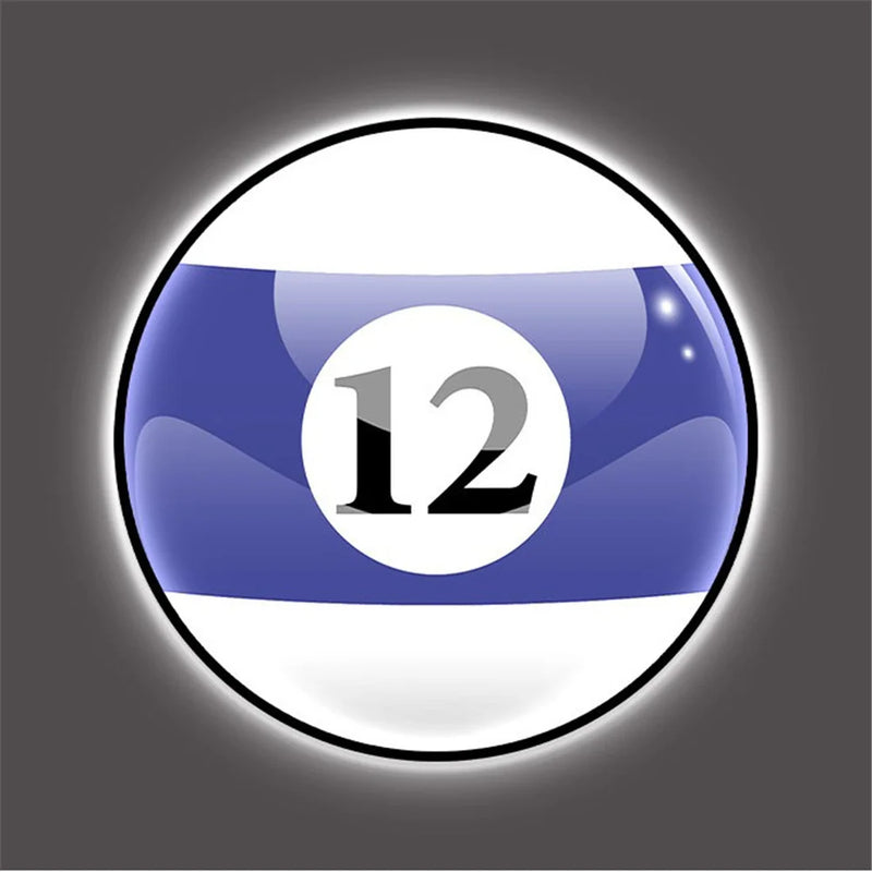 applique murale créative pour salle de billard et décoration intérieure