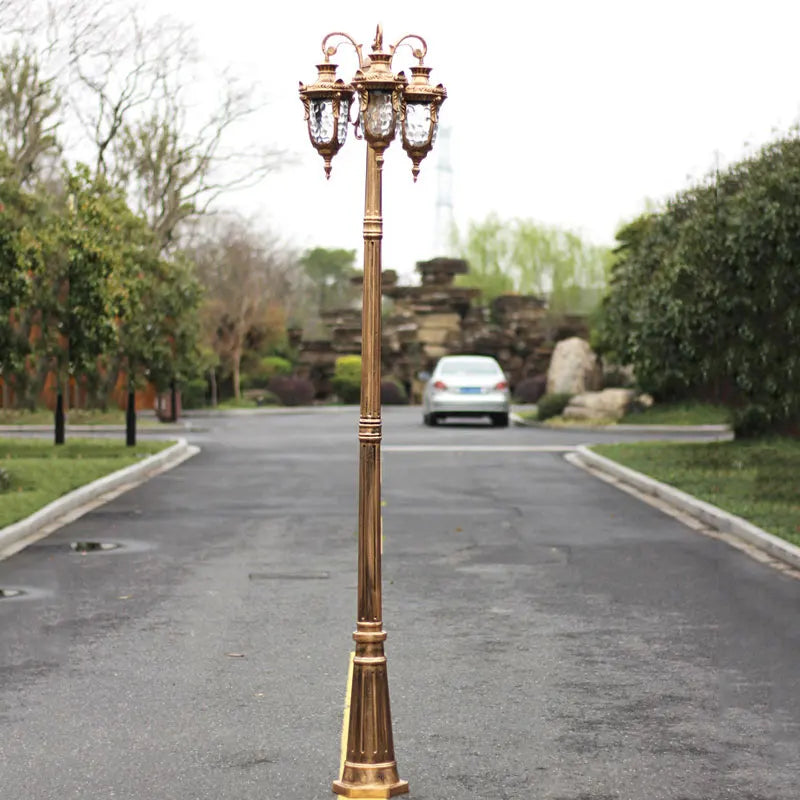 lampadaire led européen éclairage extérieur industriel pour jardin et route