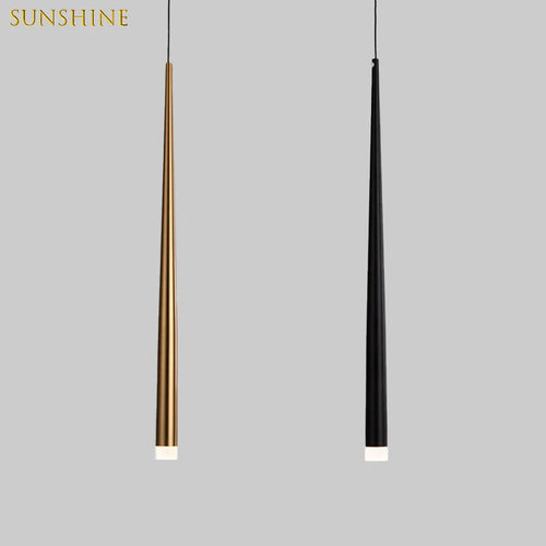 Suspension Nordique moderne LED chambre tête de lit 7W Tube lumineux famille cuisine salle à manger décoration intérieure