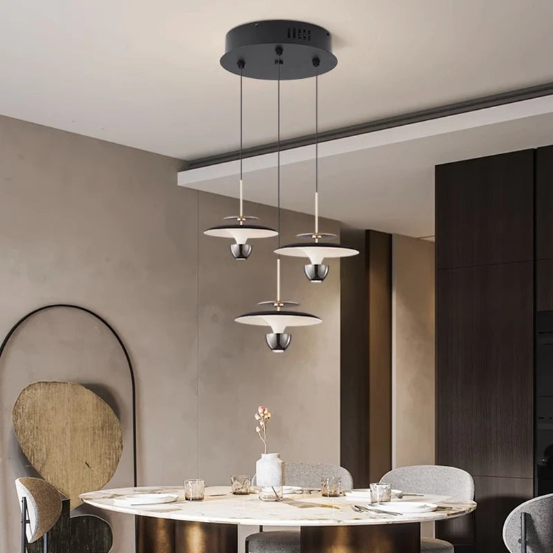 Lustres de décoration nordique pour salle à manger lustre lampes suspendues lampes suspendues pour plafonnier éclairage intérieur