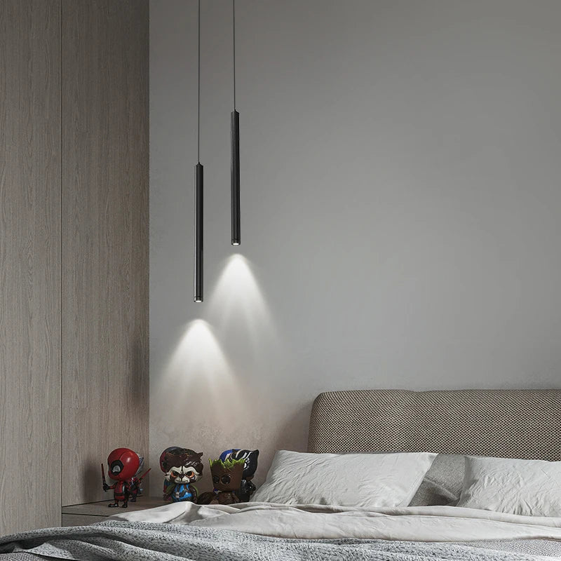 lustres modernes led suspendus pour bar et loft