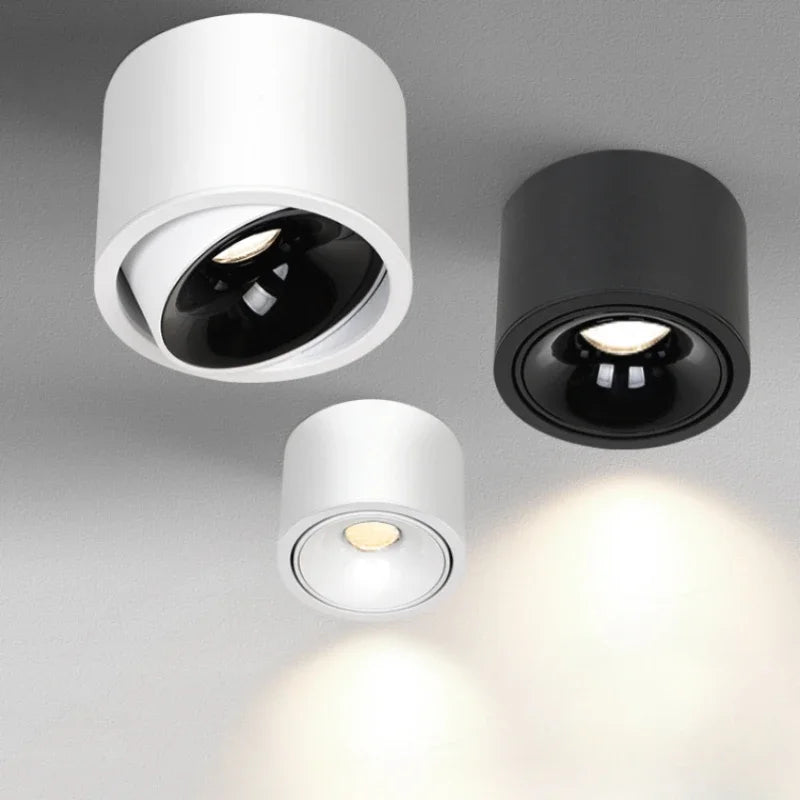 spot réglable ultra-mince anti-éblouissement éclairage lumière led