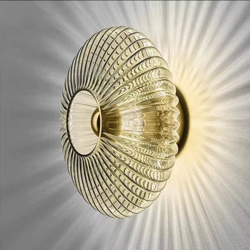 Éclairage en verre Bauhaus Vintage pour salon