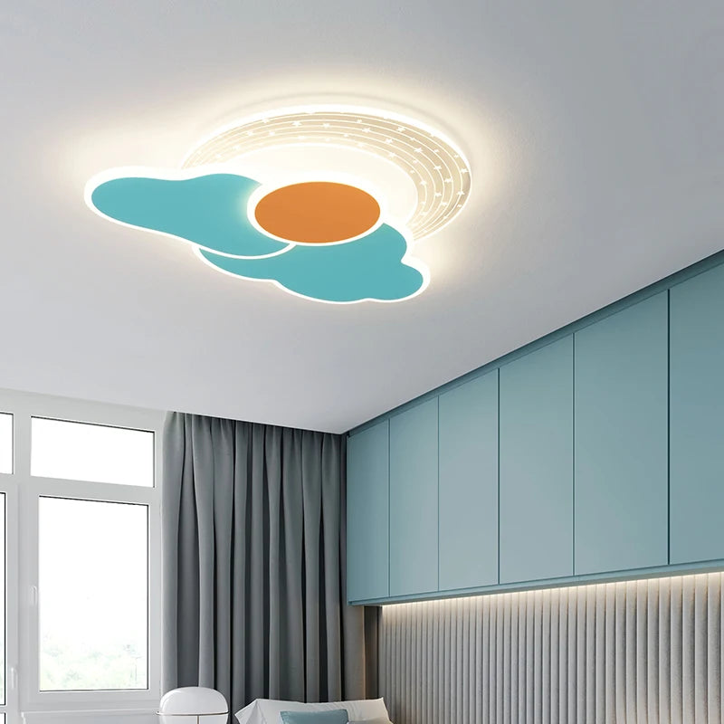 Plafonnier LED en forme de nuage