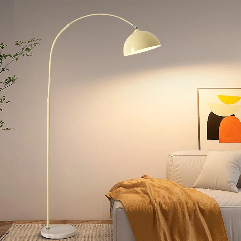 lampe de chevet moderne en tissu et marbre style européen