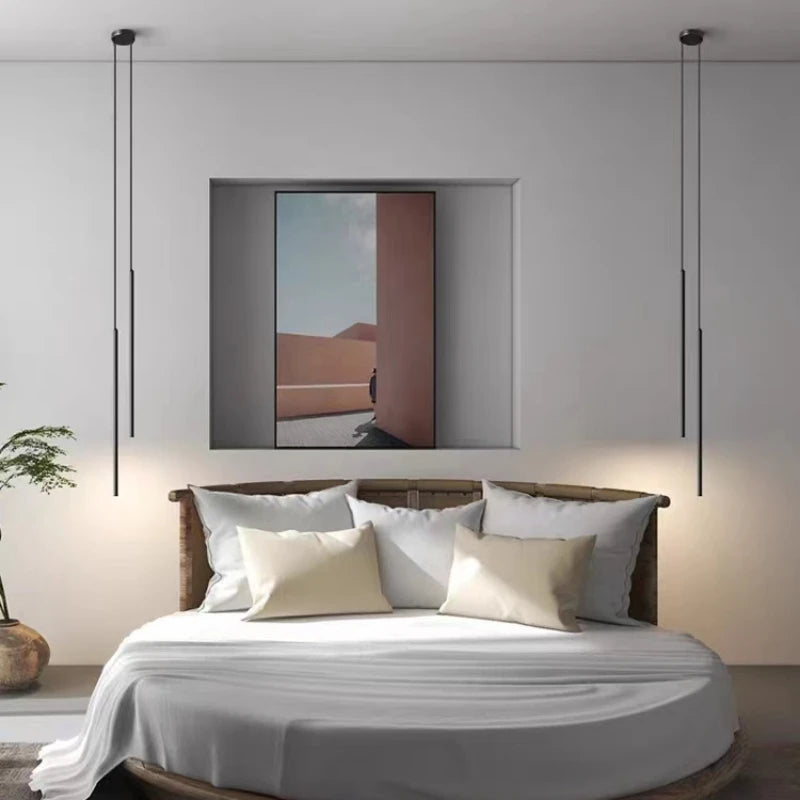 lustres modernes en laiton luminaires fil de corps réglable 4000k