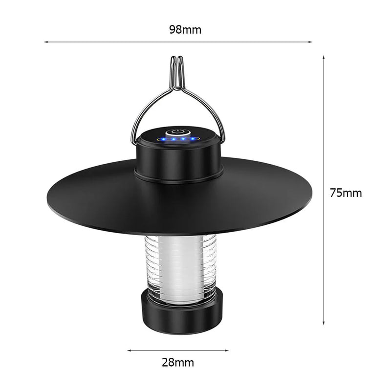 lampe de camping led magnétique lumière d'urgence portable et rechargeable