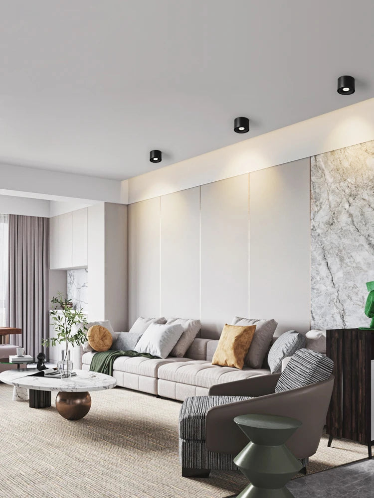spot led monté en surface pour éclairage intérieur