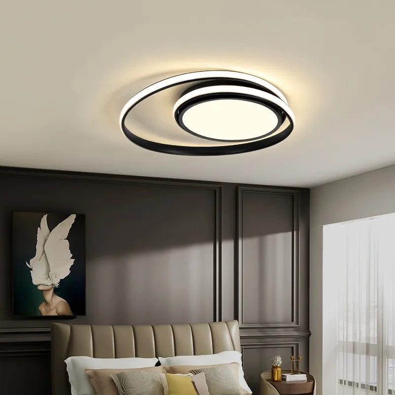 plafonniers led modernes pour éclairage intérieur décoratif