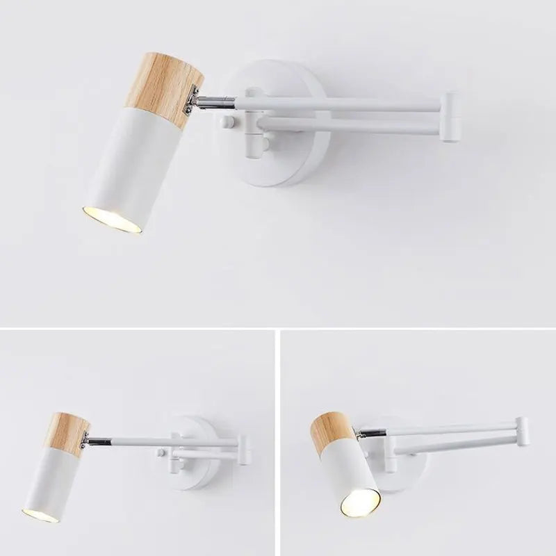 applique murale led modernes bras long réglable décoration d'intérieur