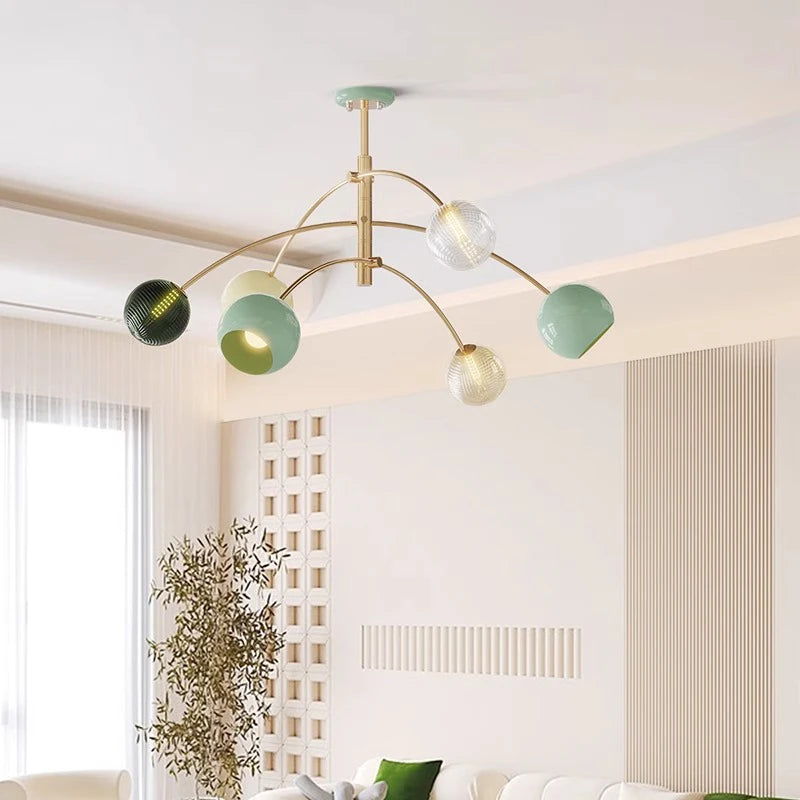 lustre de luxe moderne led pour éclairage intérieur