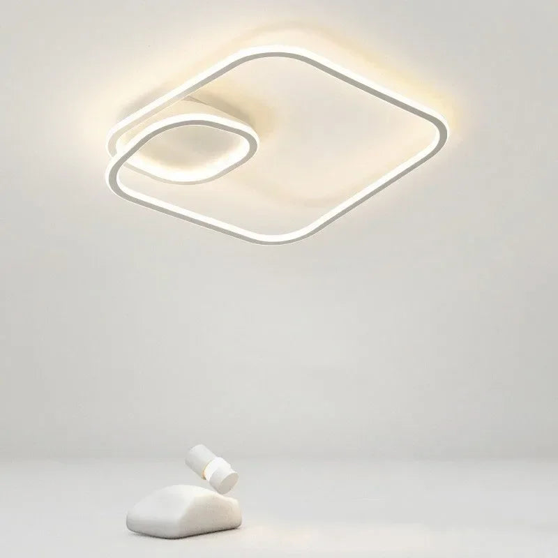 lustre led moderne simple pour décoration intérieure