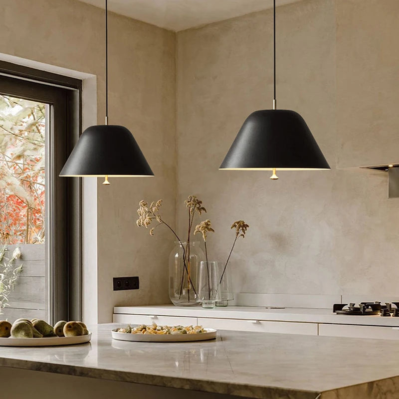 Nordique LED Suspension Lumière Cloche Suspension E27 Ampoule Pour Salon Chambre Chevet Table À Manger Café Étude Maison Luminaires