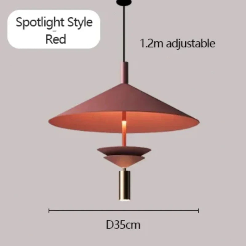 lustre moderne en métal design nordique pour éclairage intérieur