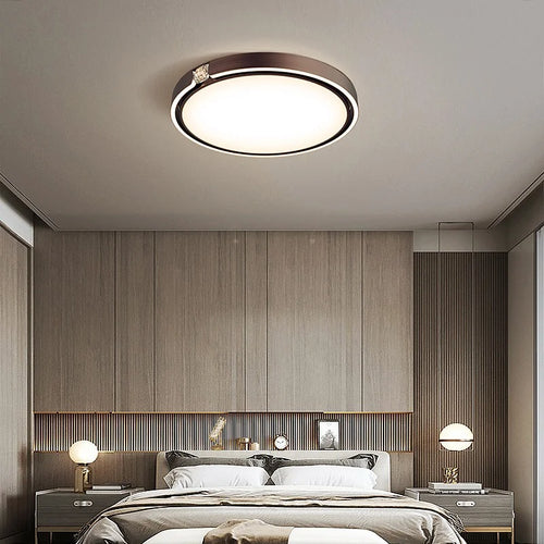 plafonnier led design nordique haut de gamme pour hôtel ou club