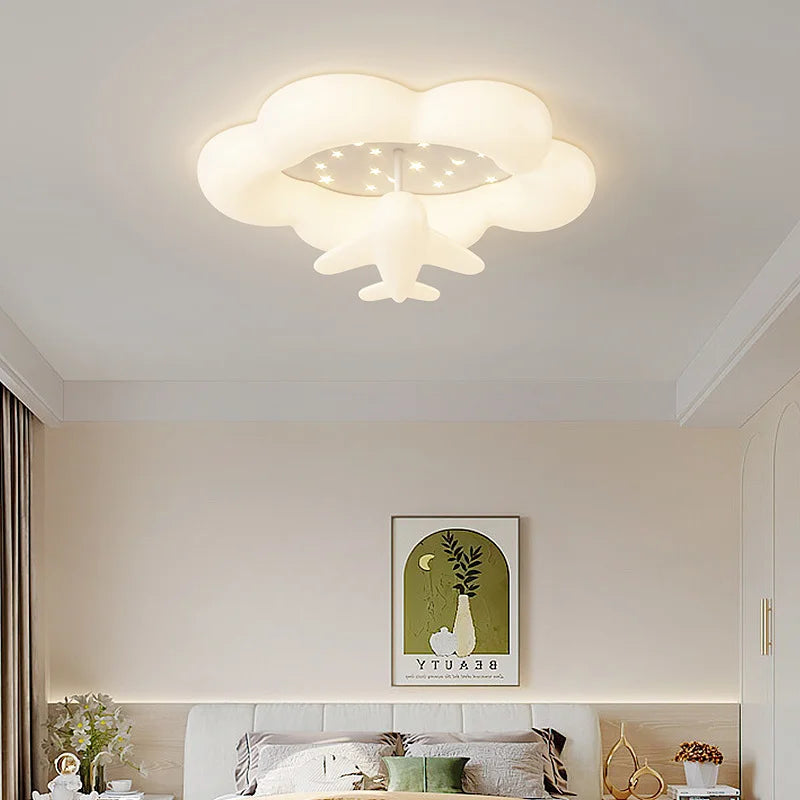 plafonnier pétales de vent éclairage décoratif pour intérieur