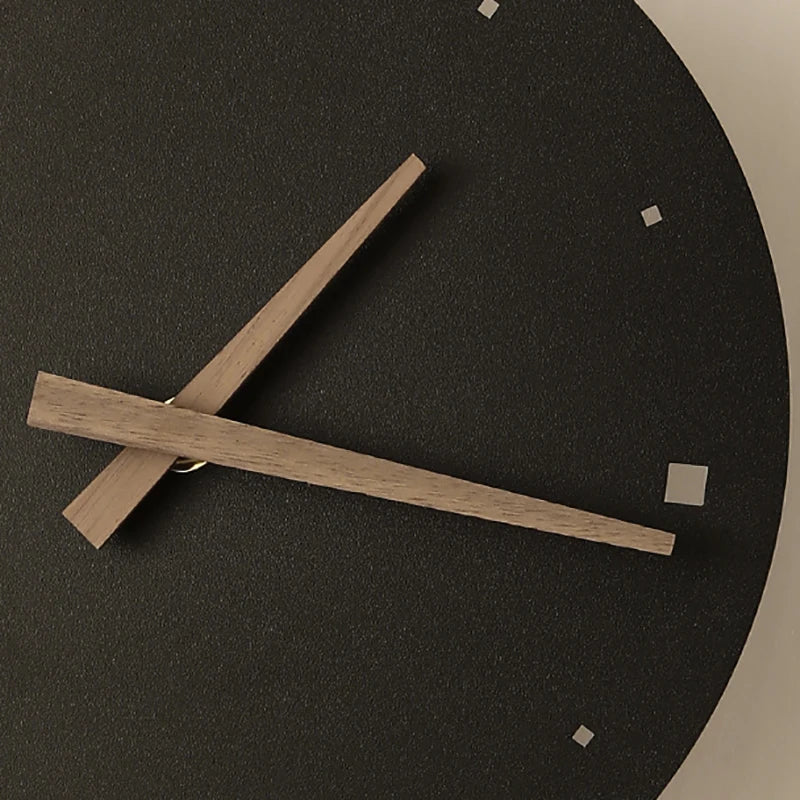 horloge murale led design nordique en acrylique pour décoration intérieure