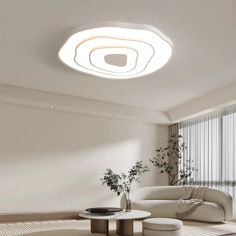 lustre led minimaliste cercle pour éclairage intérieur qiyimei