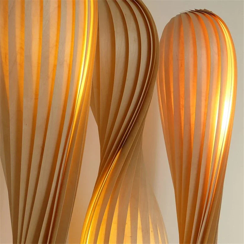 lampadaire moderne design luxe courbé pour éclairage élégant