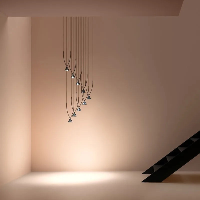 lustre nordique moderne minimaliste personnalité luxe café modèle