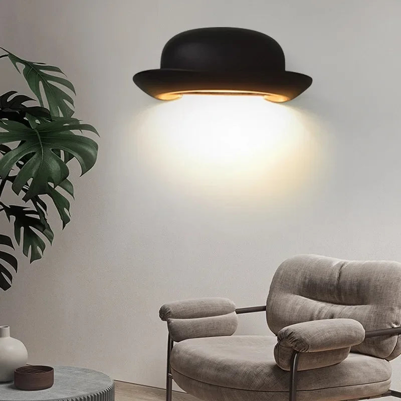 Applique murale LED étanches avec chapeau