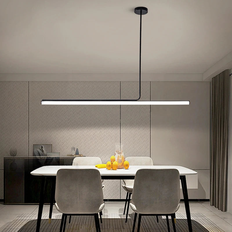 suspension long pour bar minimaliste moderne