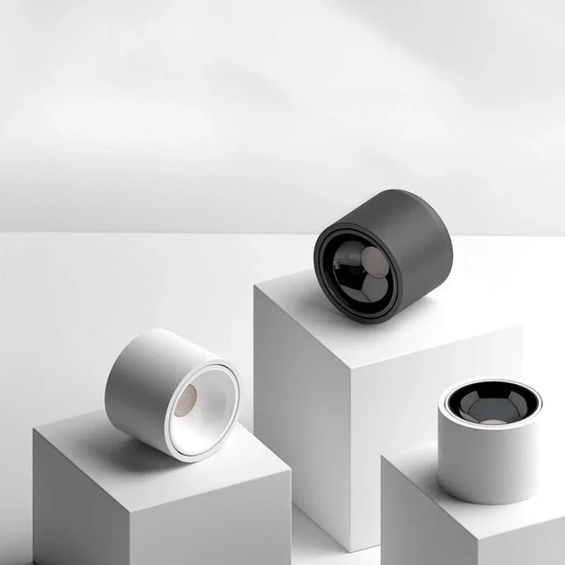 spot réglable ultra-mince anti-éblouissement éclairage lumière led