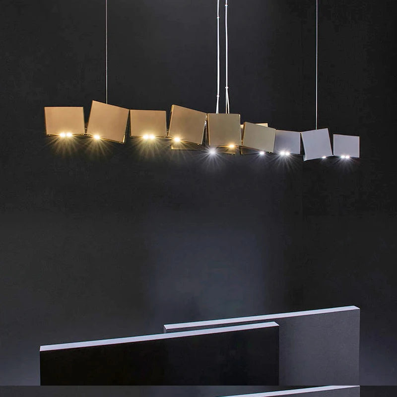 lustre de luxe post-moderne minimaliste pour restaurant