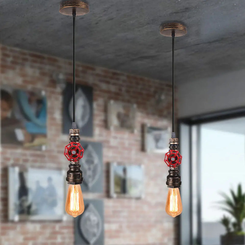 suspension rétro industrielle pour un éclairage vintage élégant