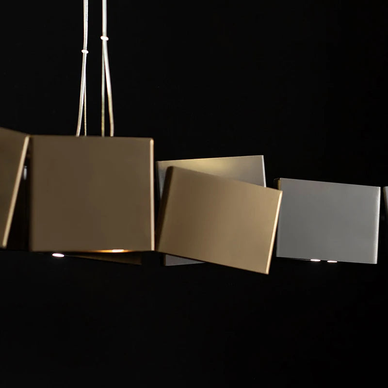 lustre de luxe post-moderne minimaliste pour restaurant