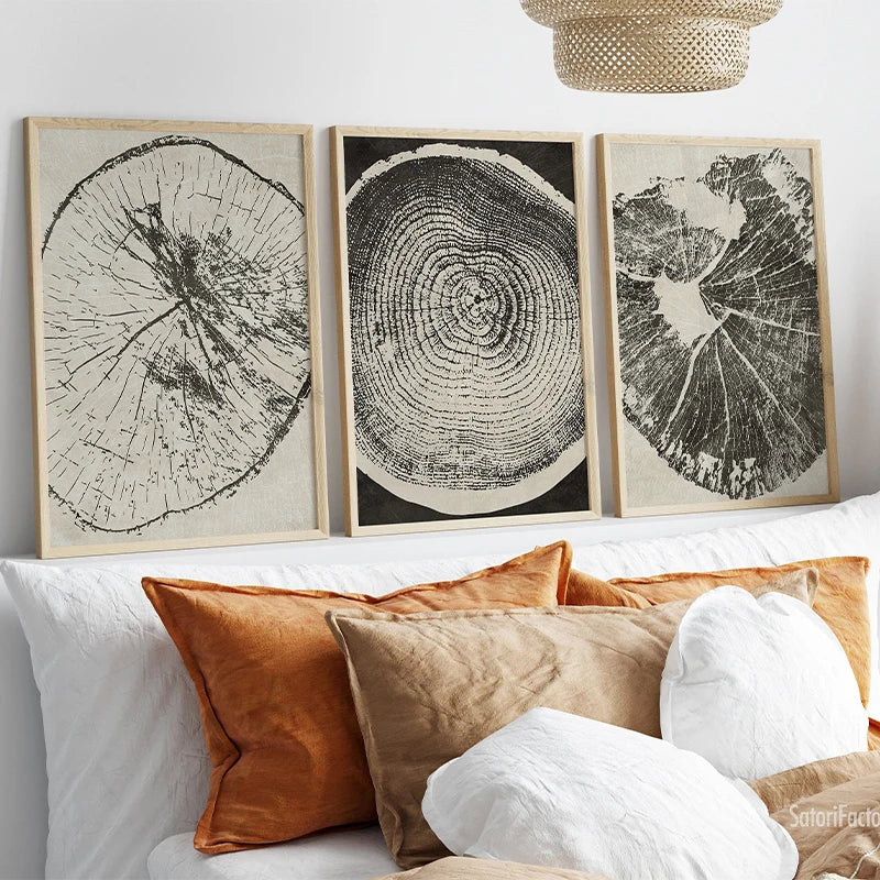 affiches abstraites art nordique pour décoration intérieure cadeaux