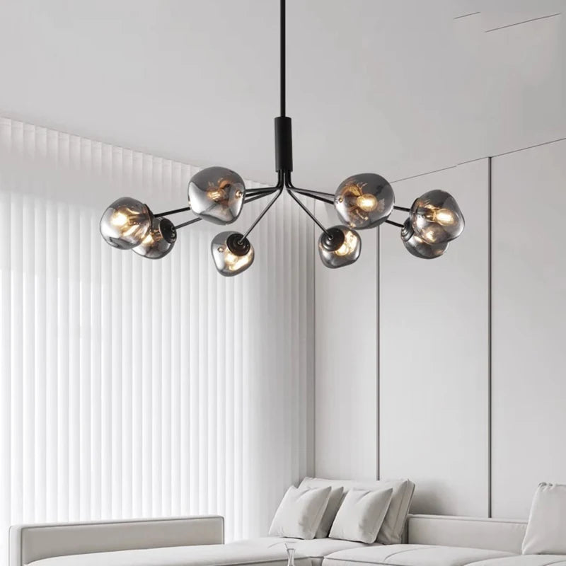 lustre décoratif éclairage intérieur suspension fantaisie
