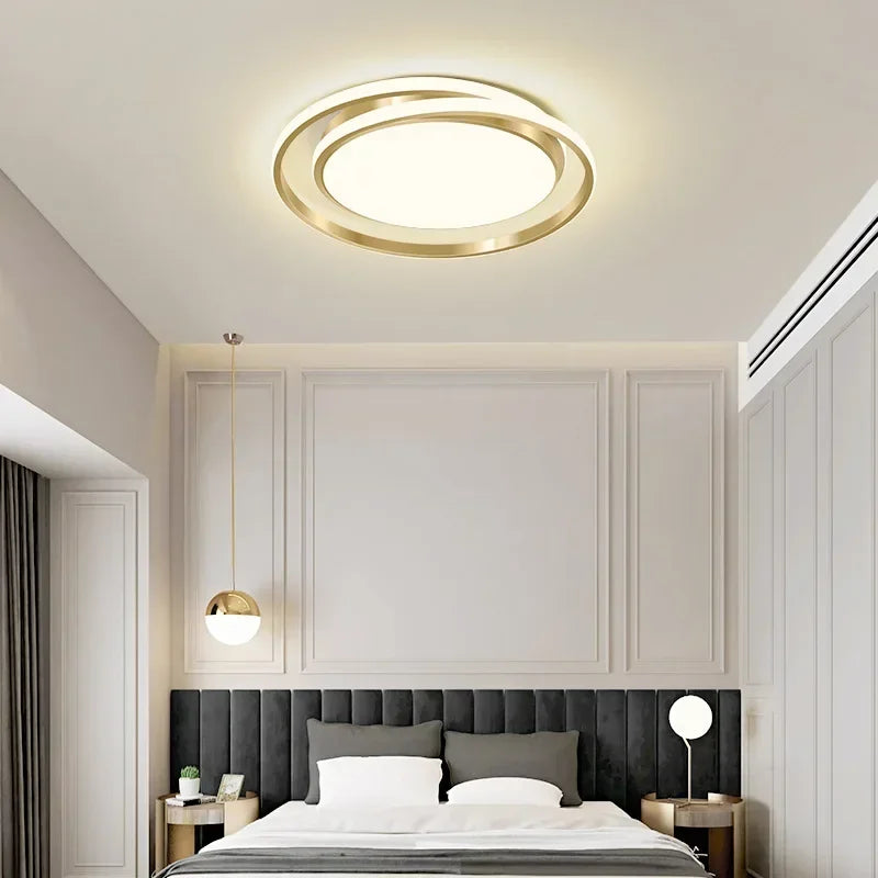 plafonnier led nordique éclairage moderne luxe minimaliste intérieur