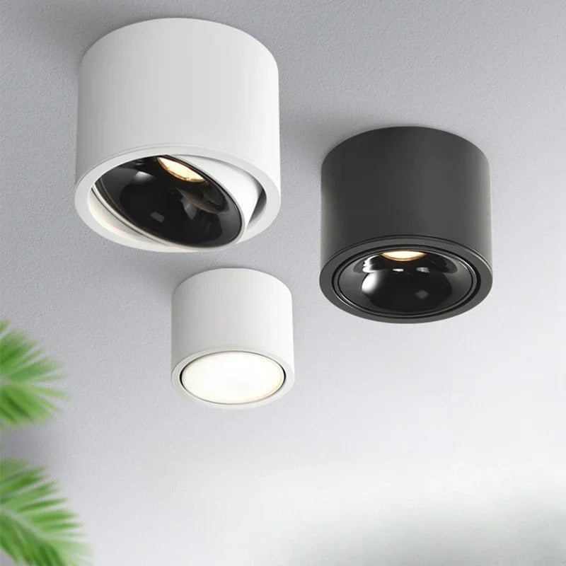 spot réglable ultra-mince anti-éblouissement éclairage lumière led