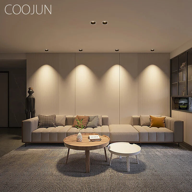 led encastré anti-éblouissement plafonnier maison magasin hôtel bureau