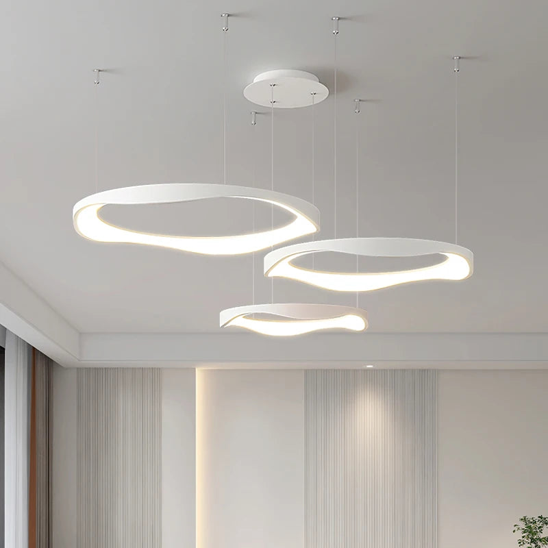 lustre moderne minimaliste 2023 nordique led acrylique créatif