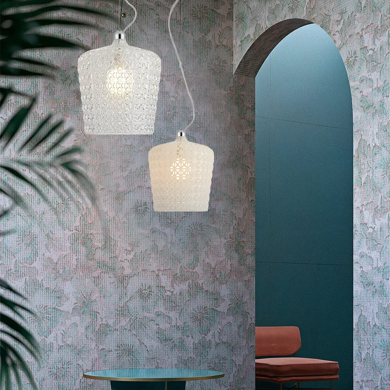 lustre acrylique nordique argyle pour bureaux et maison