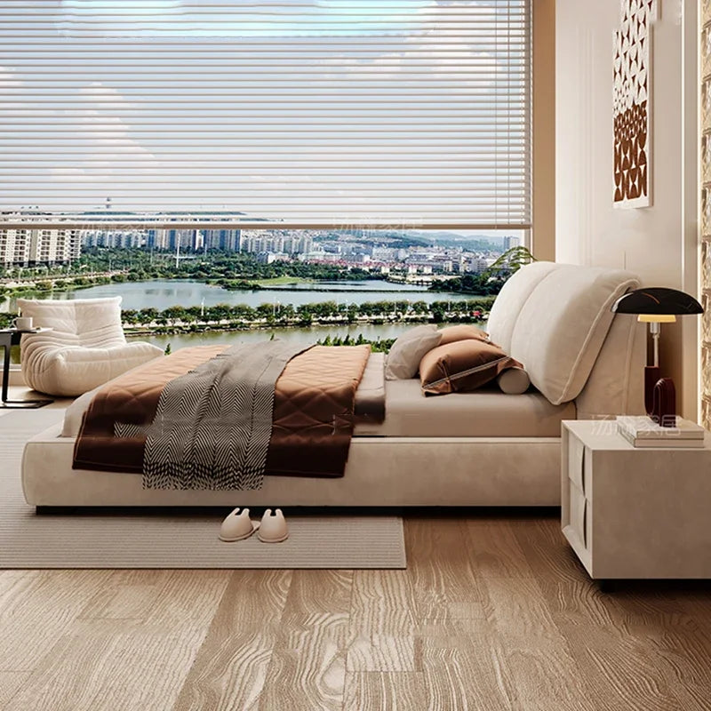 lit double pliable haut de gamme moderne et léger