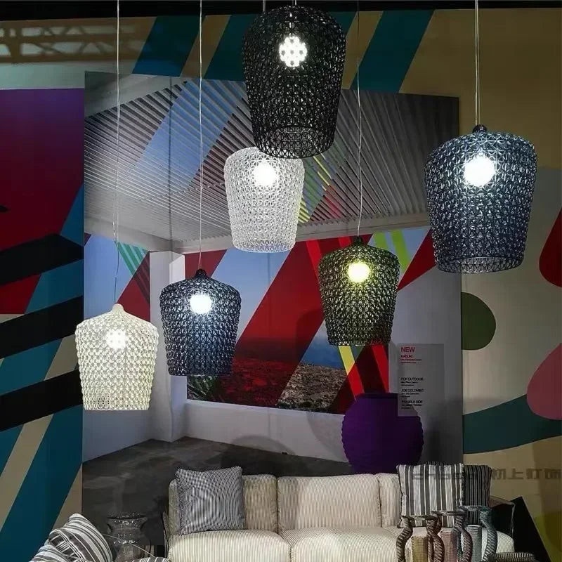 lustre acrylique nordique argyle pour bureaux et maison