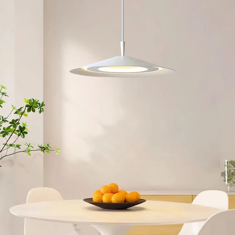 lampe suspension led minimaliste à gradation variable pour bar restaurant
