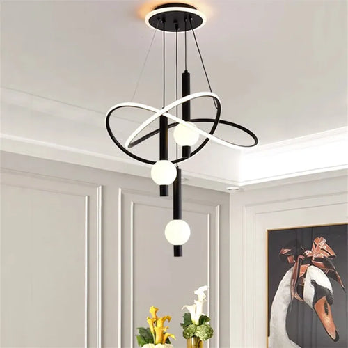 lustre suspendu minimaliste pour décoration intérieure moderne